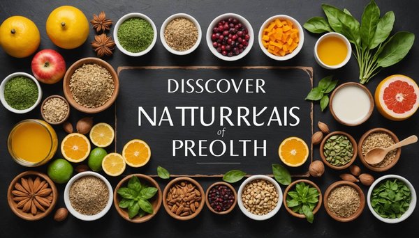 Découvrez les bienfaits des produits naturels pour votre santé